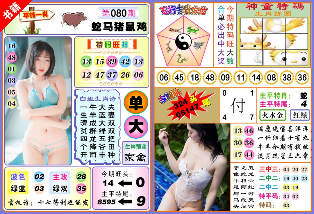 080期澳门五行白姐[图]